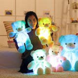 Light Up LED Teddy Bear Stuffed Animals Plush Toy