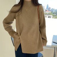 High Collar Sweater Women's Korean Edition