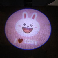 2pcs Wireless Car Door Projector Light Logo LED Laser Projector