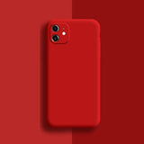 Liquid Silicone Case For iPhone 11 Pro Max Case Full protector Camera Case For iPhone