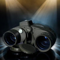 USCAMEL Military 10x50 HD Marine Binoculars Zoom Rangefinder Compass Telescope Eyepiece Waterproof Nitrogen Army Green