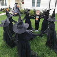 Halloween Light-Up Witches Ghost Decoration