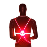 360 Reflective LED Flash Driving Vest High Visibility Night