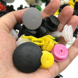 200Pcs Universal Mixed Auto Fastener Car Bumper Clips Retainer Car Fastener Rivet Door Panel Fender Liner for all car