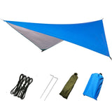 Outdoor Supplies Multifunctional Triangular Canopy Waterproof Rain Proof Sunscreen Tent Camping Supplies Beach Sunshade Cloth