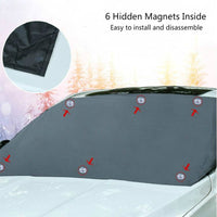 Magnetic Sunshade/Snow Cover Car Windshield Waterproof Protector