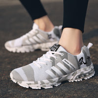 Jogging Fitness Lace-up Couple Sneakers men