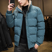 Stand Collar Winter Thickened Cotton Jacket