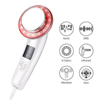 6 in 1 slimming instrument color compact slimming instrument LED ultrasonic cosmetology instrument EMS body-shaping instrume