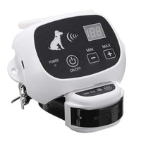 Wireless Electric Dog Pet Fence Containment System Transmitter Collar Waterproof LCD Display Dog Fence Safety Pet Supplies