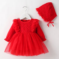 Dress Plus Velvet for girl One-Year-Old