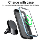 Mcdodo 15W Qi Magnetic Wireless Charger For iphone 12 13 11 Pro Max Wireless Charging Stand Car Phone Holder For Samsung Huawei