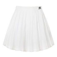 Casual White Mini Pleated Skirts Shorts