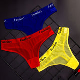 Transparent Underwear Women Cotton Briefs