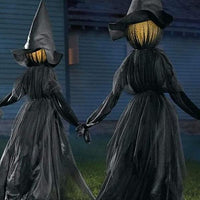 Halloween Light-Up Witches Ghost Decoration