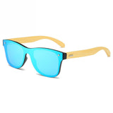 Natural Wooden Sunglasses Men Polarized Fashion