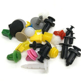 200Pcs Universal Mixed Auto Fastener Car Bumper Clips Retainer Car Fastener Rivet Door Panel Fender Liner for all car