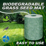 1Pcs Biodegradable Grass Seed Starter Mat 3M × 0.2M Grass Seed Carpet Seed Starter Mat Garden Supplies