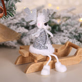 Christmas Angel Dolls Tree Ornament