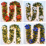 2.7M LED Tree Hanging Ornament Rattan Colorful Decoration