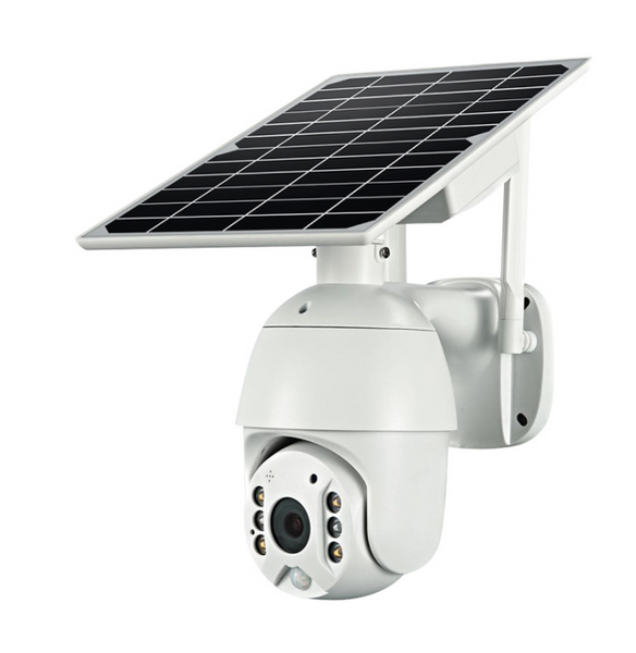 WIFI Solar Battery PTZ Camera 1080P Outdoor Waterproof