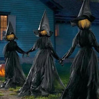 Halloween Light-Up Witches Ghost Decoration