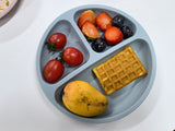 Silicone Dinner Plate Infant Feeding Tableware Set