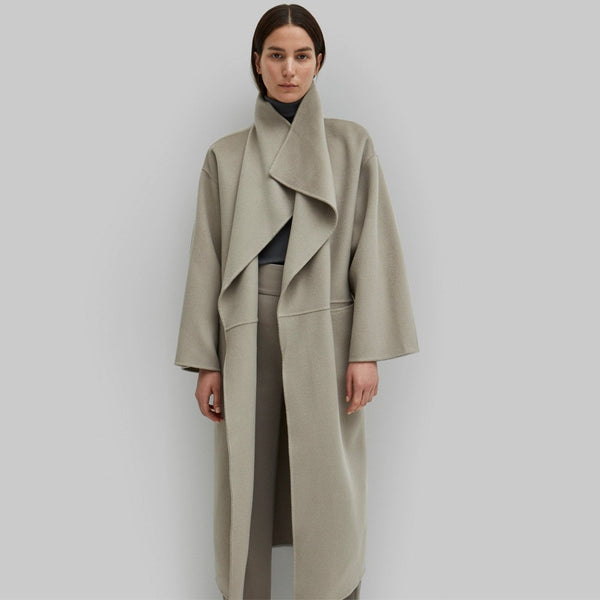 Tote Wool Long Coat ANNECY Series
