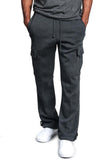 Men's Sweatpants Loose Elastic Waist Brand Trousers Cotton Breathable