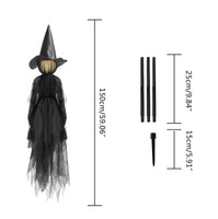 Halloween Light-Up Witches Ghost Decoration