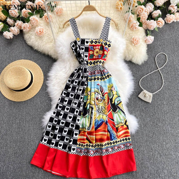 Women Slim Mid Length Suspender Off Shoulder Dress