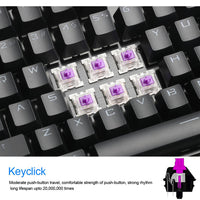 Redragon Professional Gaming mechanical keyboard full color LED backlit keys Metal housing 104 keys USB wired PC Computer
