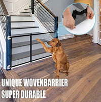 Pet Zipper  Barrier Fences Portable Folding Breathable Mesh