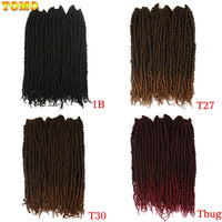 TOMO Bomb Twist Crochet Hair Synthetic 16Roots Spring Twist Pre Looped Crochet Braids Hair Extension Passion Twist for Women