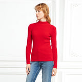 Winter Top Pull Femme Turtleneck Pullovers Sweaters Long Sleeve Slim