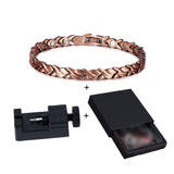 Magnetic Pure Copper Bracelets for Women Vintage Chain Health Energy Magnetic Bracelets &amp; Bangles for Arthritis Women Jewelry