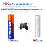 (100PCS pack ) PKCELL 50PCS LR6 AA battery and 50pcs LR03 AAA