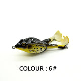 Frog Type Fishing Lure Frog Propeller Foot Flippers Artificial Bait 9Cm/13.7G
