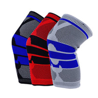 1 PCS Silicone Padded Knee Pads Supports Brace