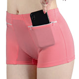 Women Under Skirt Shorts With Zipper Pockets Femme Underwear Safety Shorts