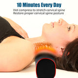 Electric Neck Relaxation Head Massage Pillow Back Heating