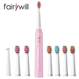 Fairywill Electric Sonic Toothbrush FW-507 USB Charge Rechargeable