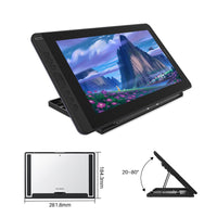 13 Graphics Tablet Monitor AG Glass Pen Display Drawing Monitor 8192 Battery-free Stylus for Android Windows MacOS