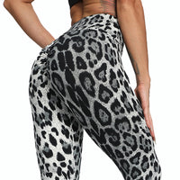 Fashion Snake and Leopard Print Yoga Pants