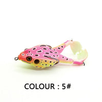 Frog Type Fishing Lure Frog Propeller Foot Flippers Artificial Bait 9Cm/13.7G