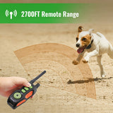 Ipets 618-1 New arrival! Dog shock collar bright color Remote 800M Waterproof and Rechargeable