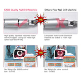 KADS Nail Drill Manicure Machine Set for Nail Pedicure