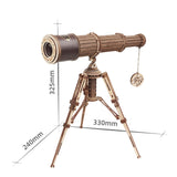 Robotime Rokr 1:1 DIY 314pcs Telescopic Monocular Telescope