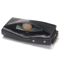 Genuine Leather Men Key Wallet Small