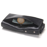 Genuine Leather Men Key Wallet Small